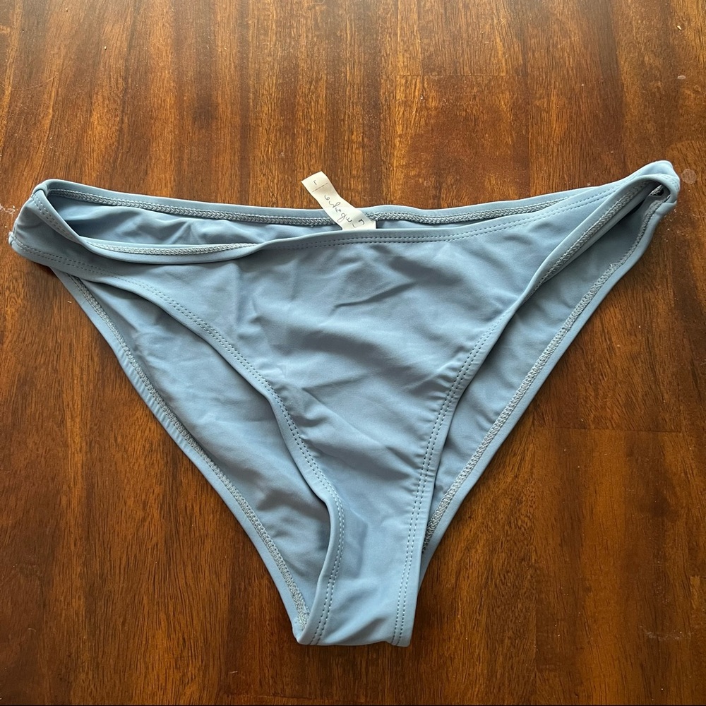 Blue-Gray Bikini Bottom